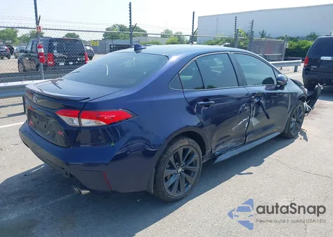 2024 Toyota Corolla Se/Night Shade z USA, uszkodzony, nr VIN 5YFS4MCE6RP215445